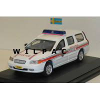 Volvo V70 2000 Politie Luxemburg Cararama 1:43